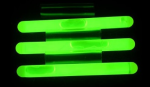 tubes glowing in the dark