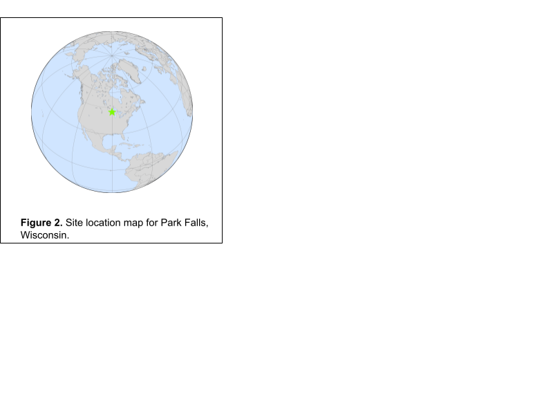 example site location map