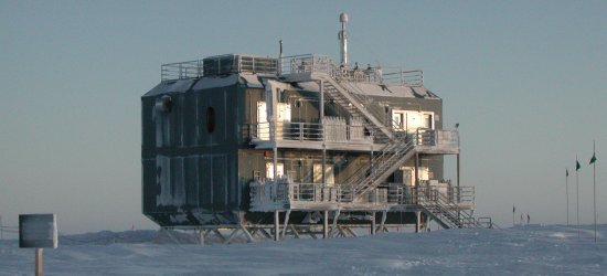 photo of south pole observatory