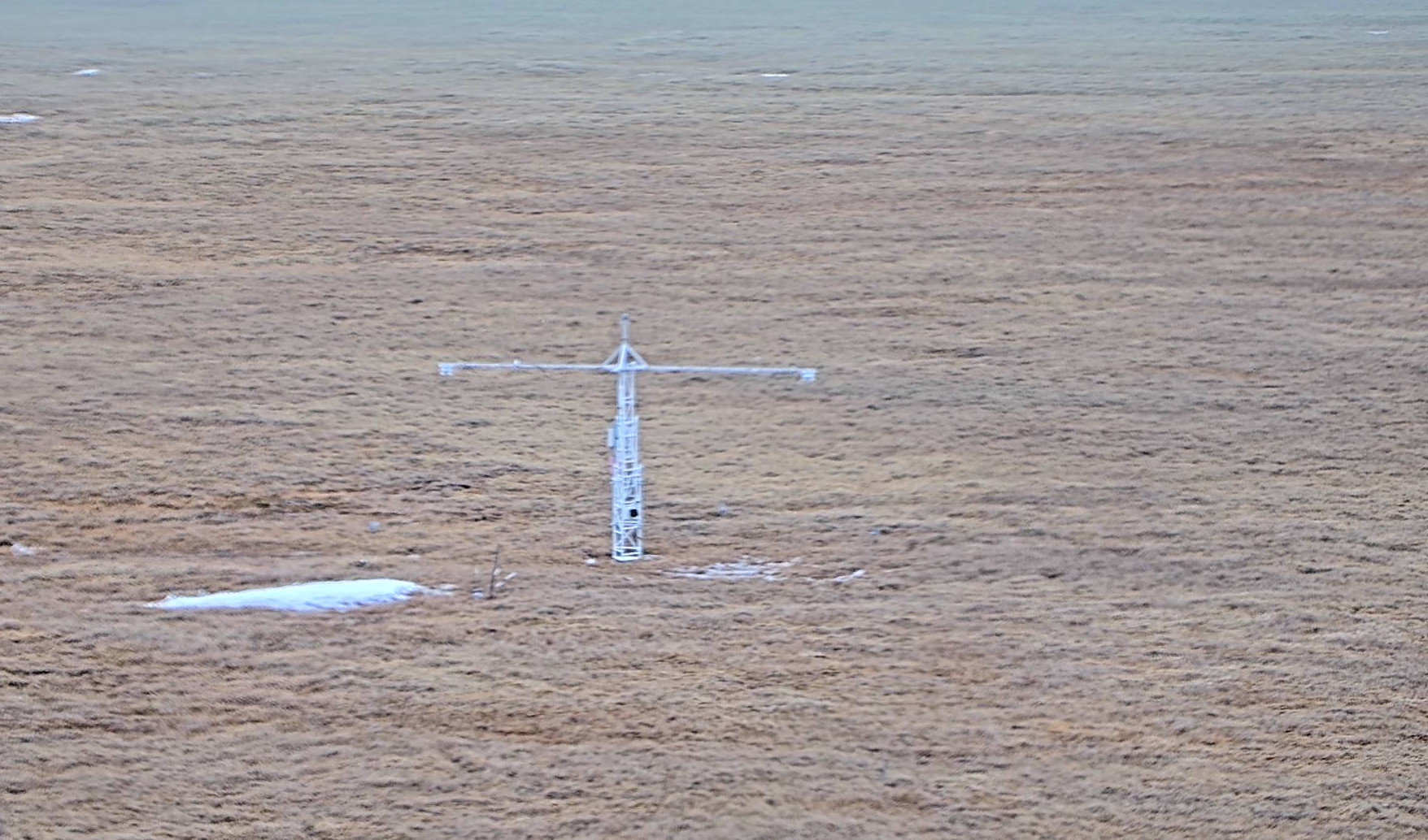 Image for 2021 snow-free season started on June 14 at GML Barrow Observatory