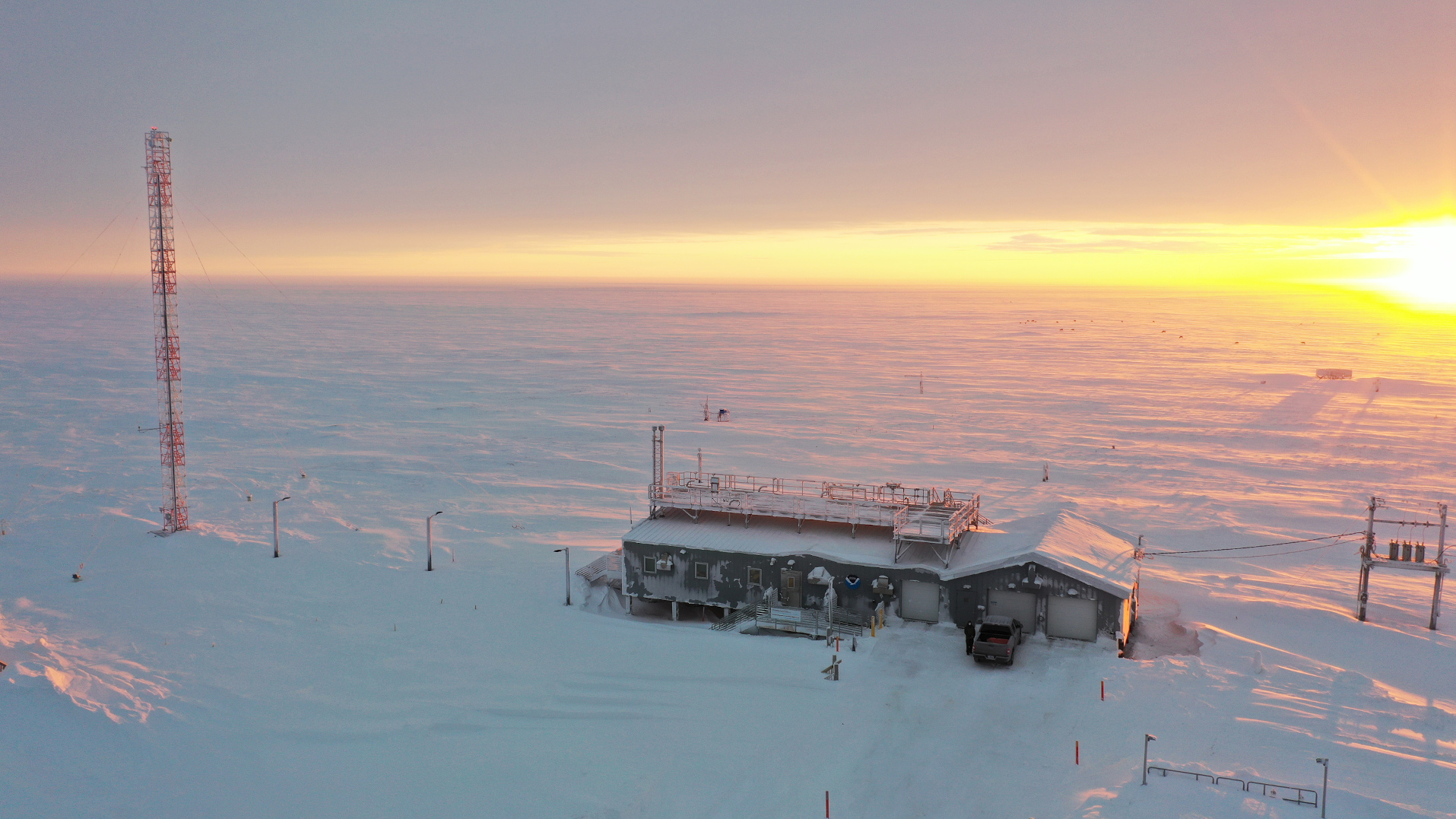 Image for 50th anniversary of CO2 measurements at NOAA’s Barrow Observatory