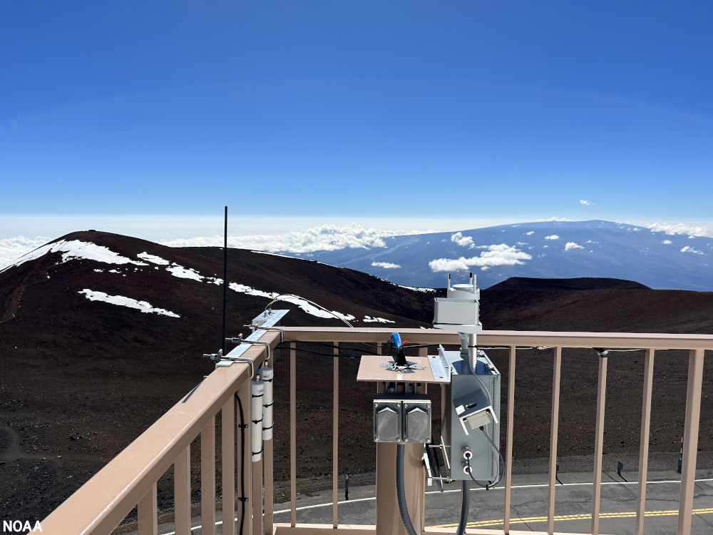 Image for University of Hawaii, NOAA to gather climate change data following Mauna Loa eruption
