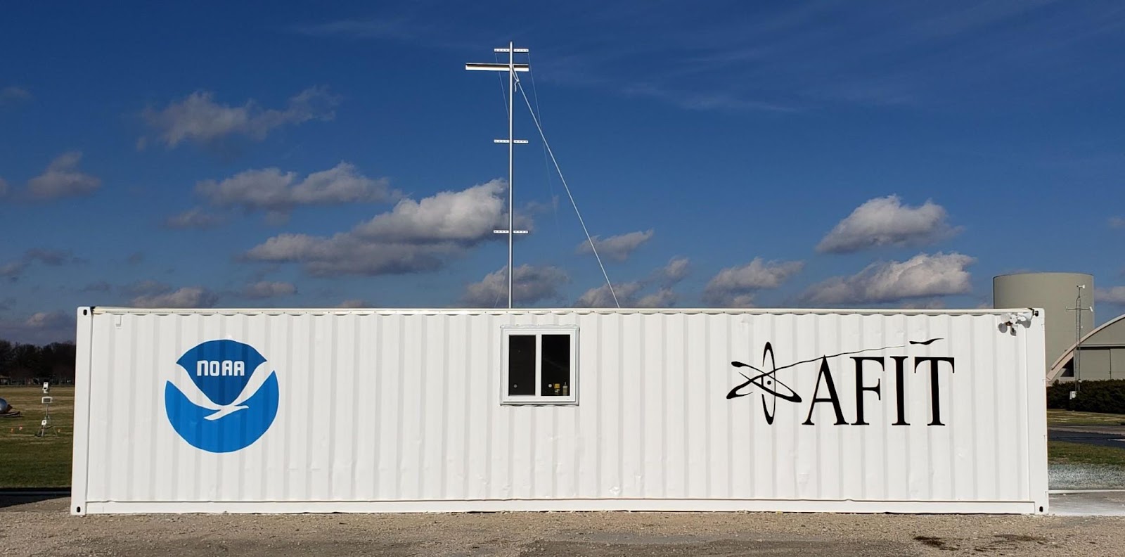 Image for A new site is installed for the NOAA Federated Aerosol Network