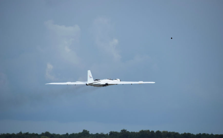 POSIDON NASA WB-57F aircraft