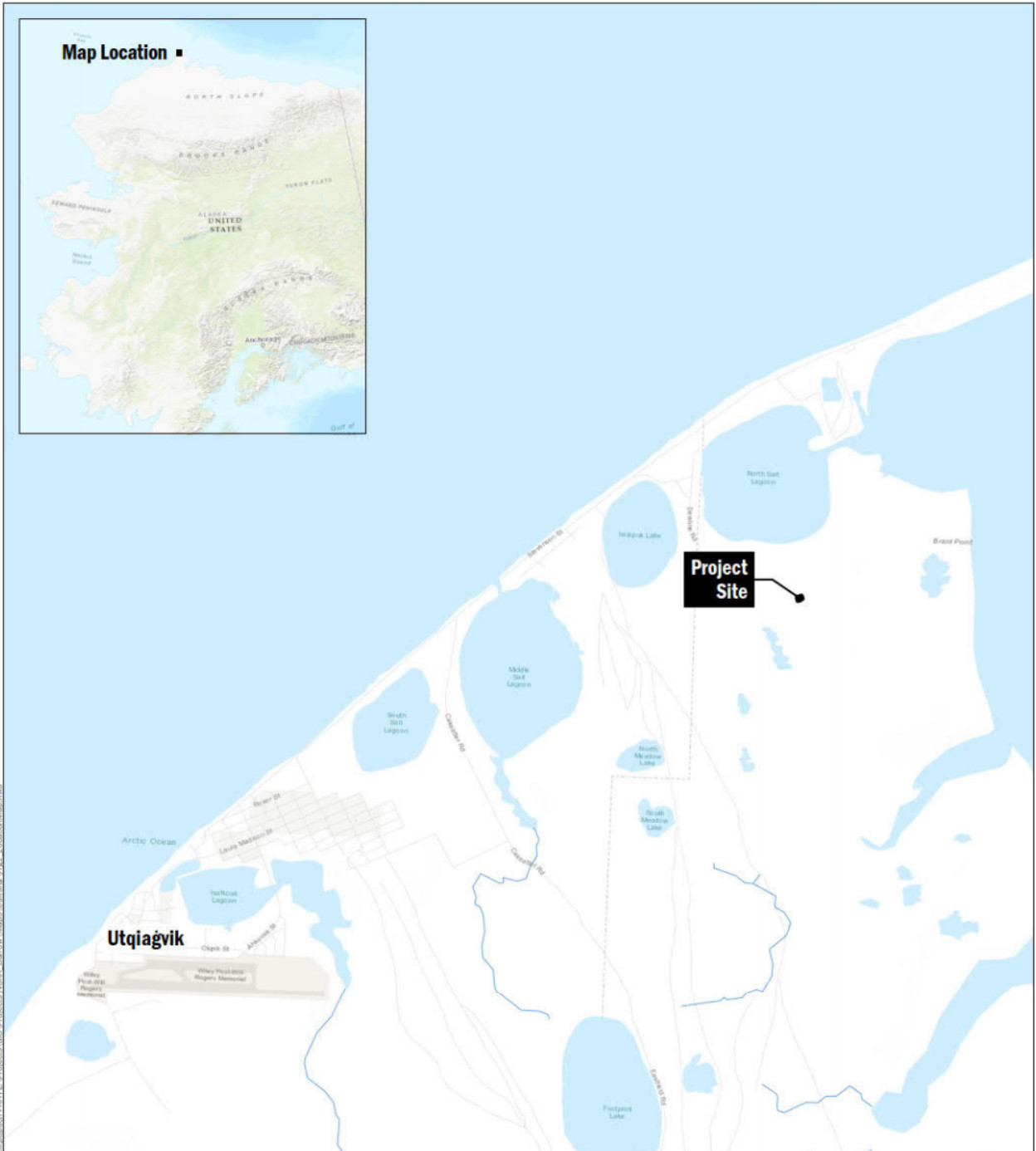Map of Utqiagvik