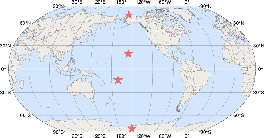 Observatory Map