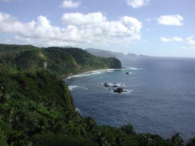 view to the west from tower