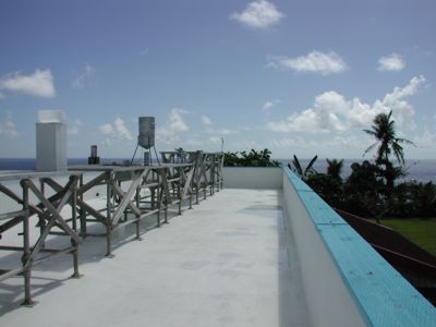 observatory building north rooftop