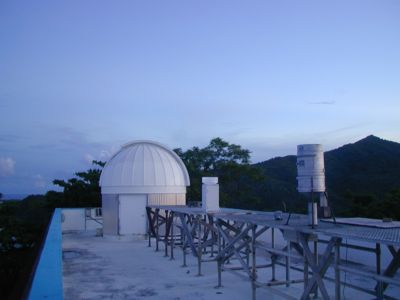 observatory building south rooftop