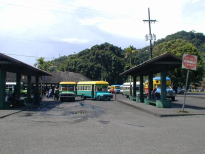 Bus depot
