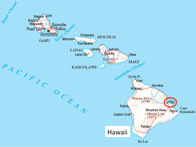 Hawaii Map
